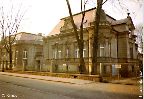 Krnov, Textilní, Chlupaczkova vila čp. 156