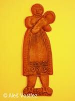 Perník z formy v městském muzeu Loreta, Chlumec nad Cidlinou